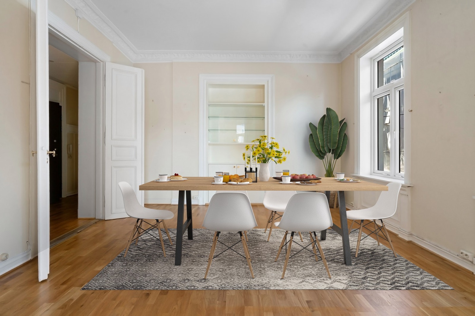 Bildet er fotostylet og redigert med AI, Bildet er av illustrativ karakter og angir nødvendigvis ikke korrekt gjengivelse av elementer i boligene Galleribilde