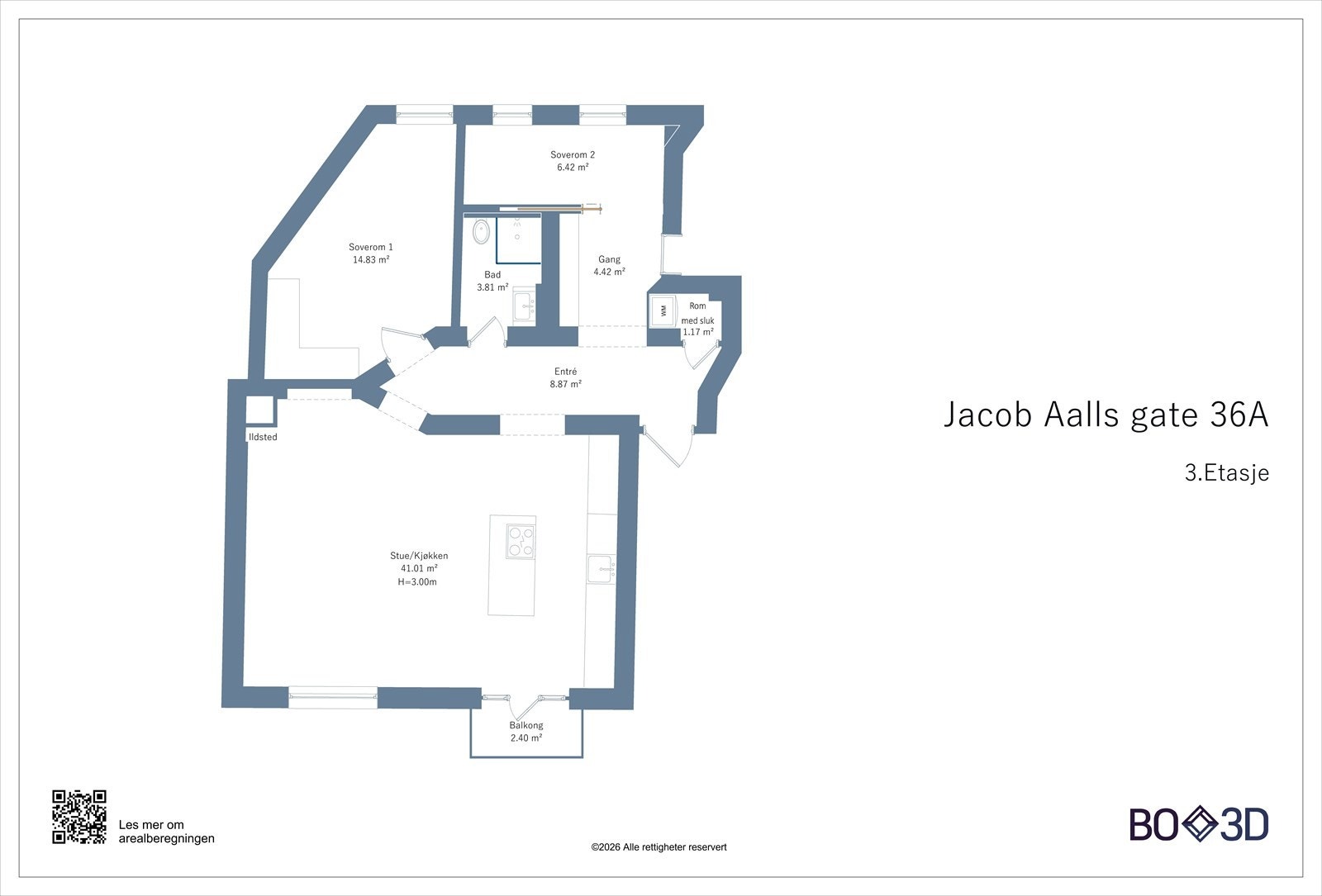 Plantegning. Galleribilde