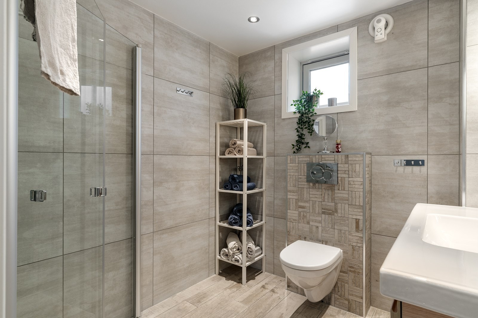 Badet har fått TG1 av takstmann. Galleribilde