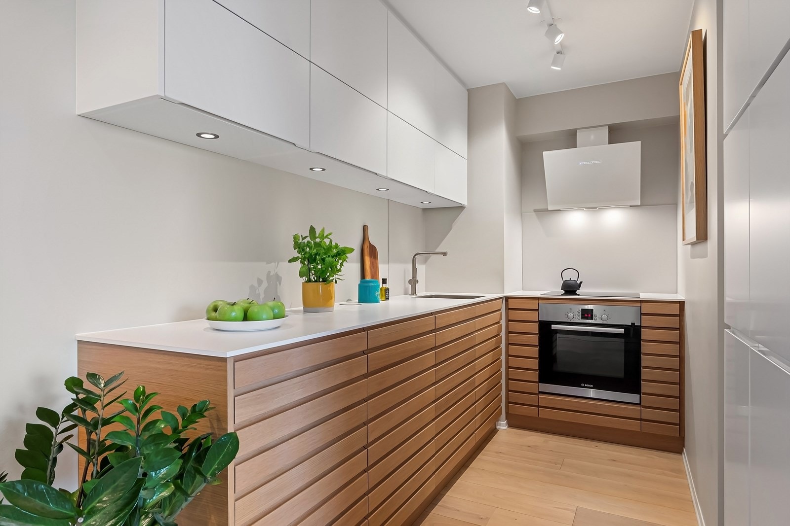 Alle hvitevarer er integrert Galleribilde