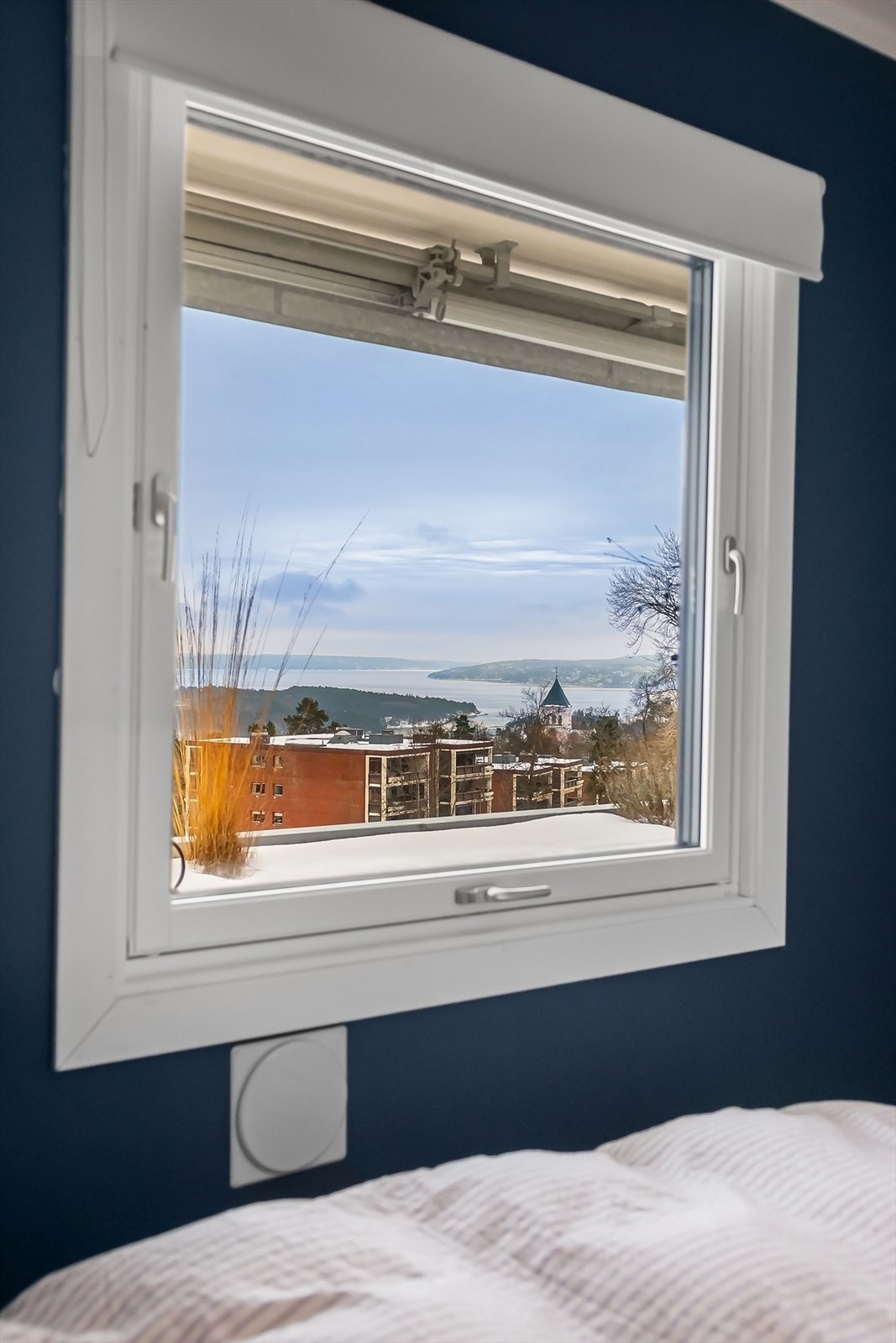 Nydelig utsikt også fra soverommet Galleribilde