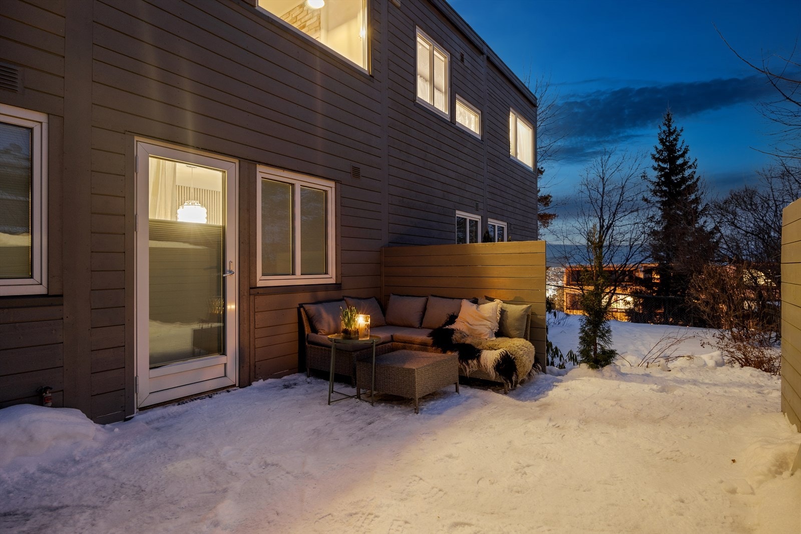 I bakhagen har du også en utvendig bod. Galleribilde