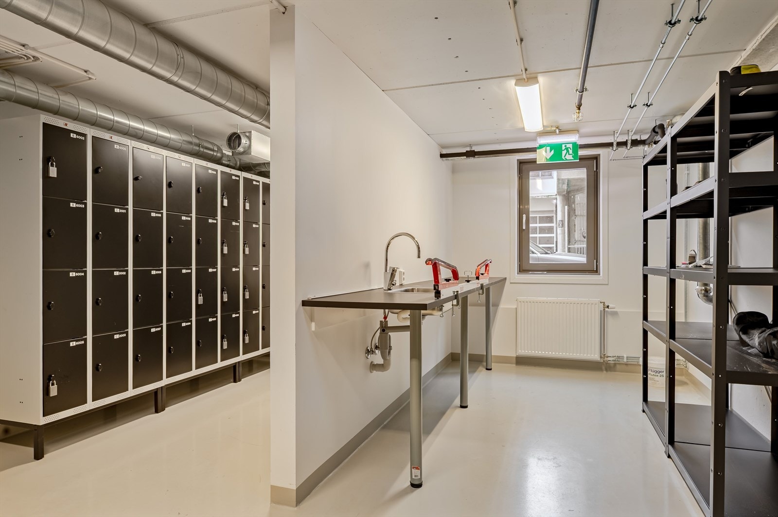 Felles hobbyrom hvor man blant annet kan smøre skiene. Galleribilde