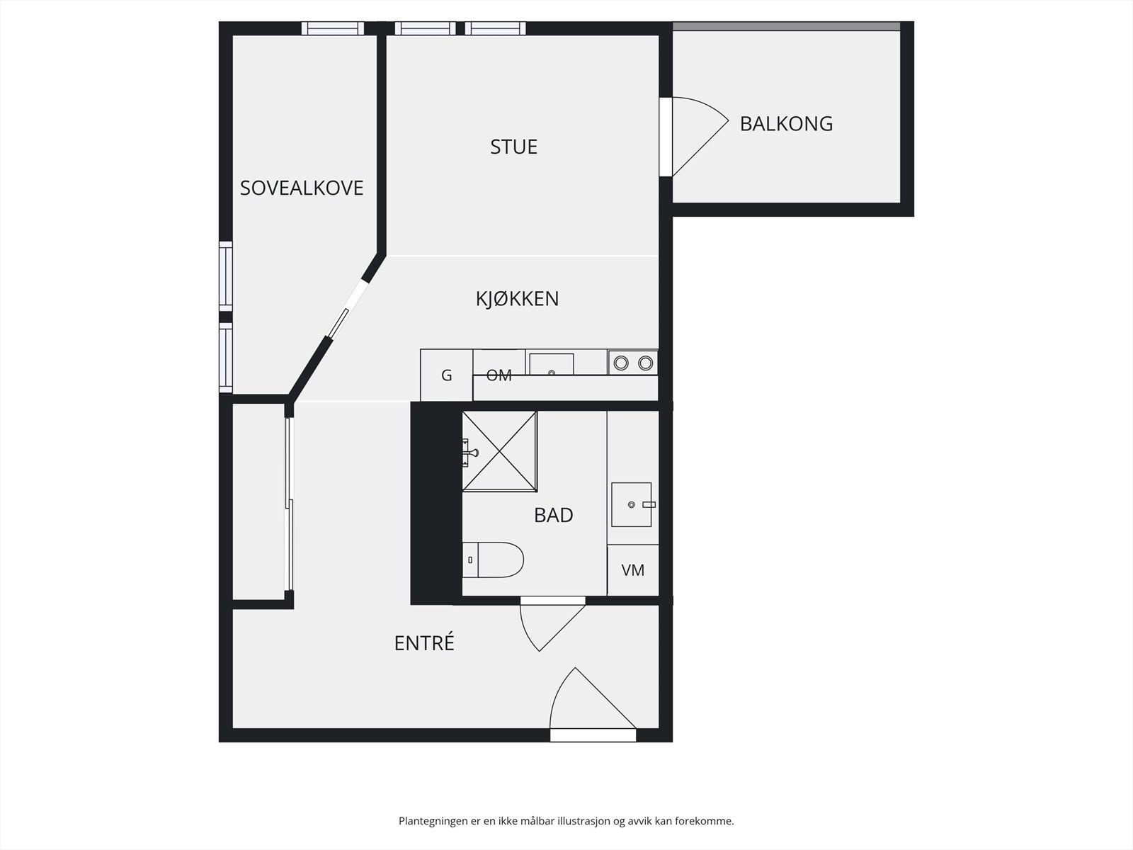 Plantegning. Galleribilde