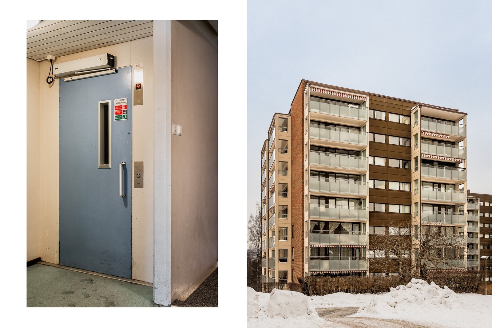 Bygget har heist, med enkel adkomst til leiligheten og praktiske fellesløsninger for beboerne. Galleribilde