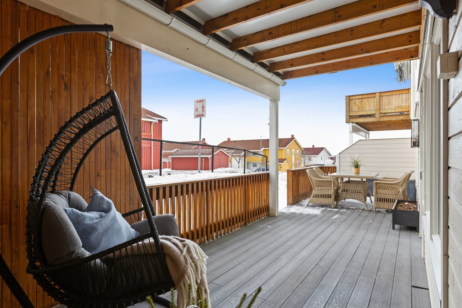 Stor og solrik terrasse på hele 25 kvm. Galleribilde