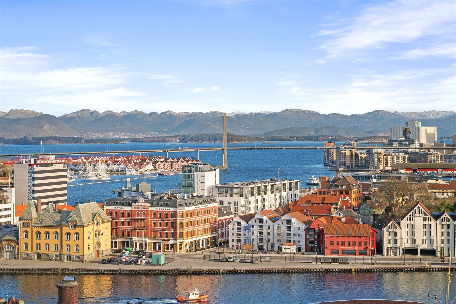 Nydelig utsikt over Stavanger by! Galleribilde