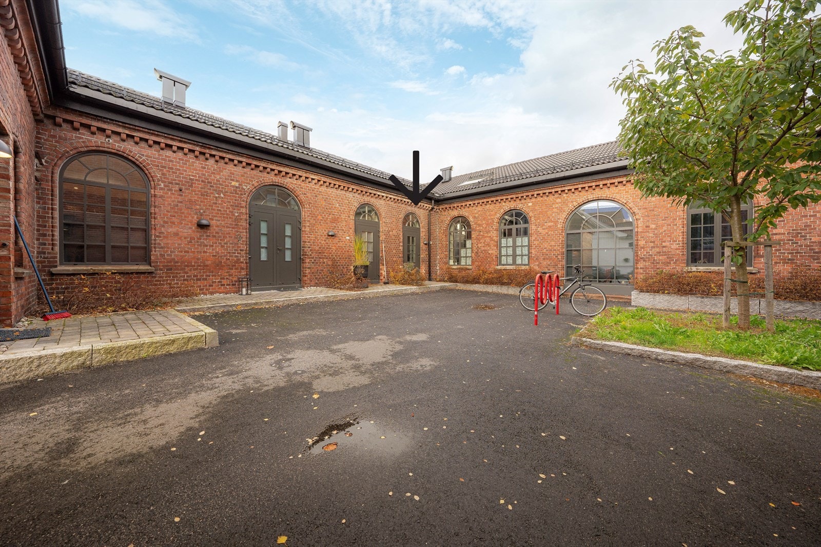 Bygget er bevart med sin opprinnelig arkitektur. Galleribilde