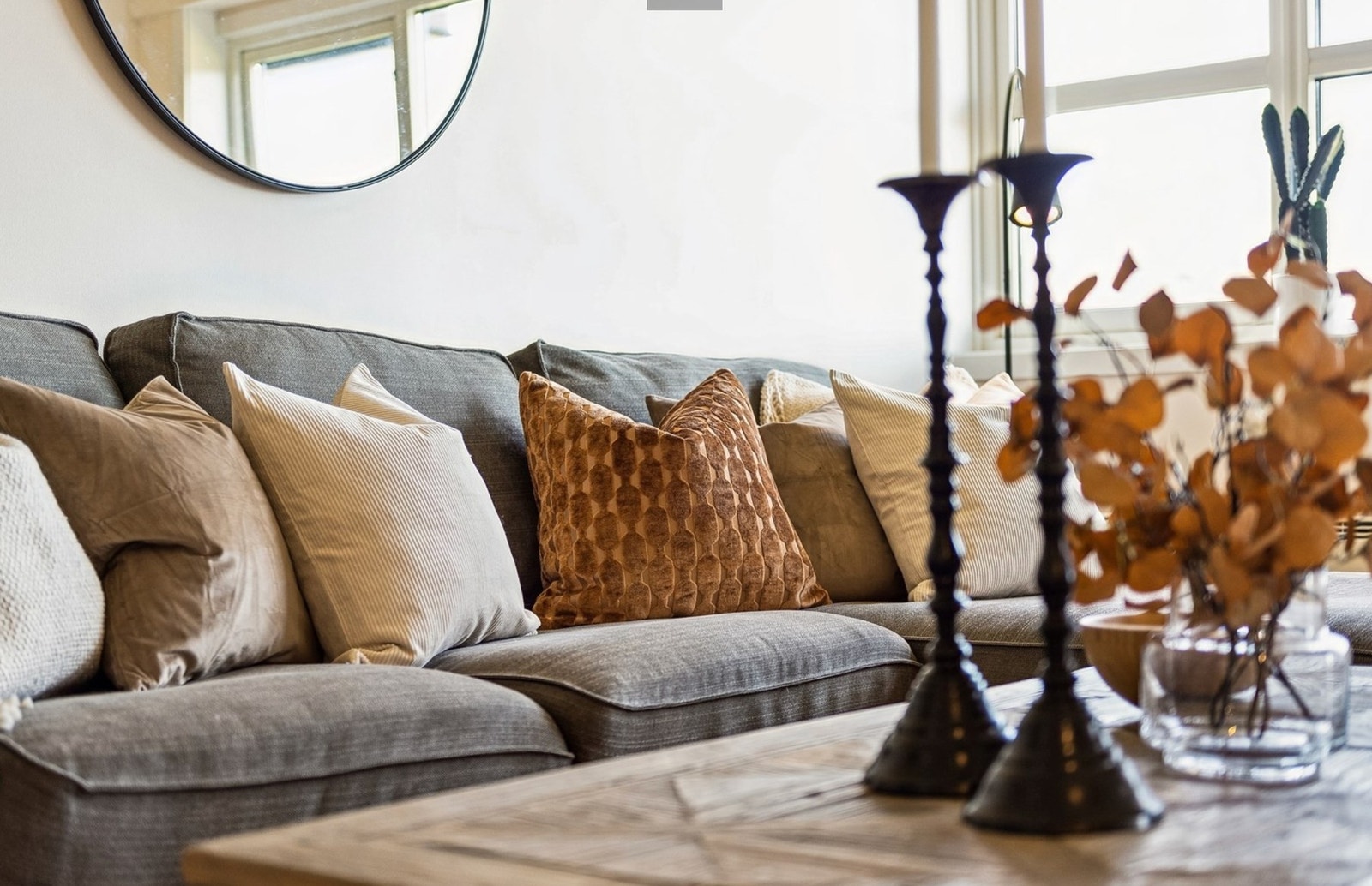 Detaljbilde som viser den lune og stilrene atmosfæren. Galleribilde