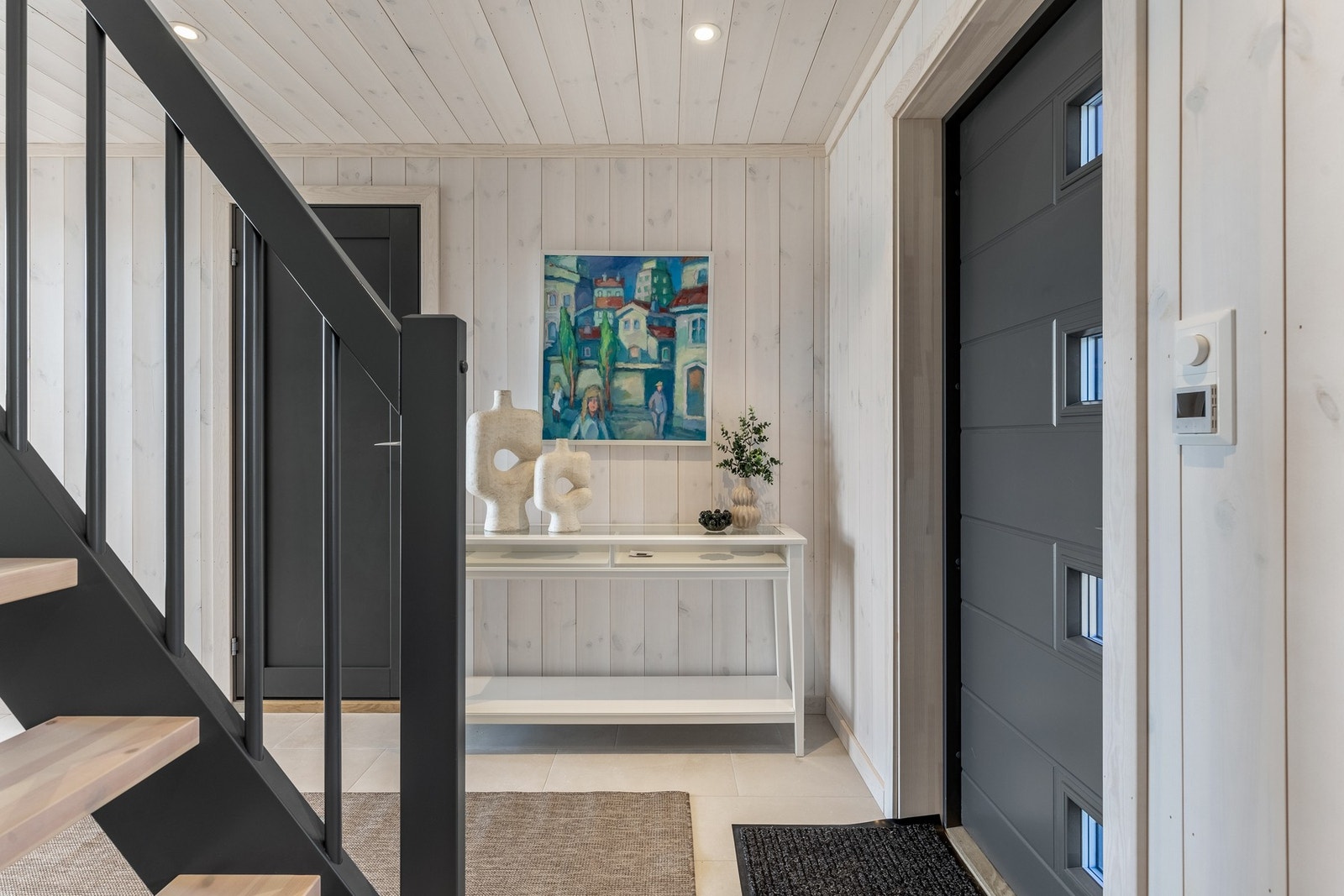 Foto fra entré i en tilsvarende hytte, Polar 110. Galleribilde