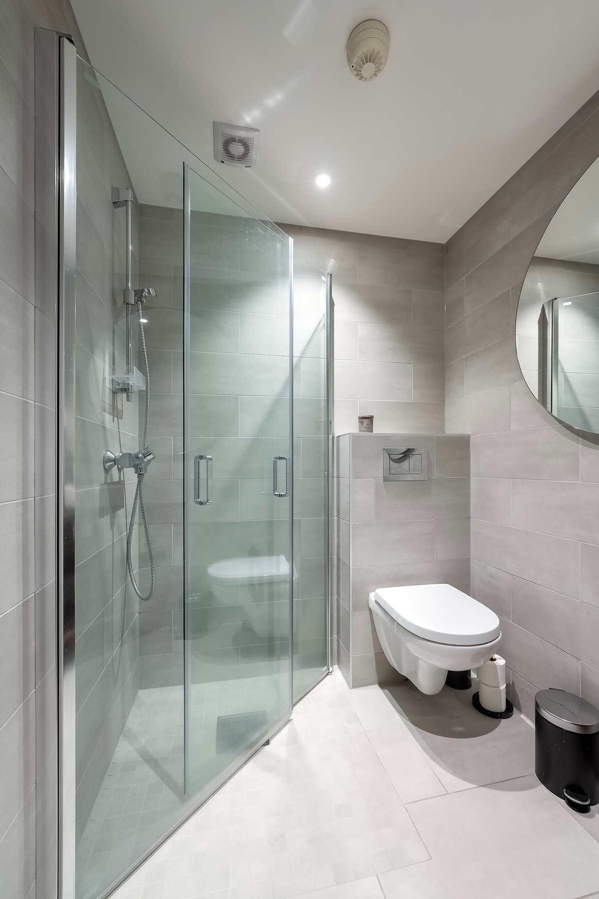 Praktisk dusjløsning. Galleribilde