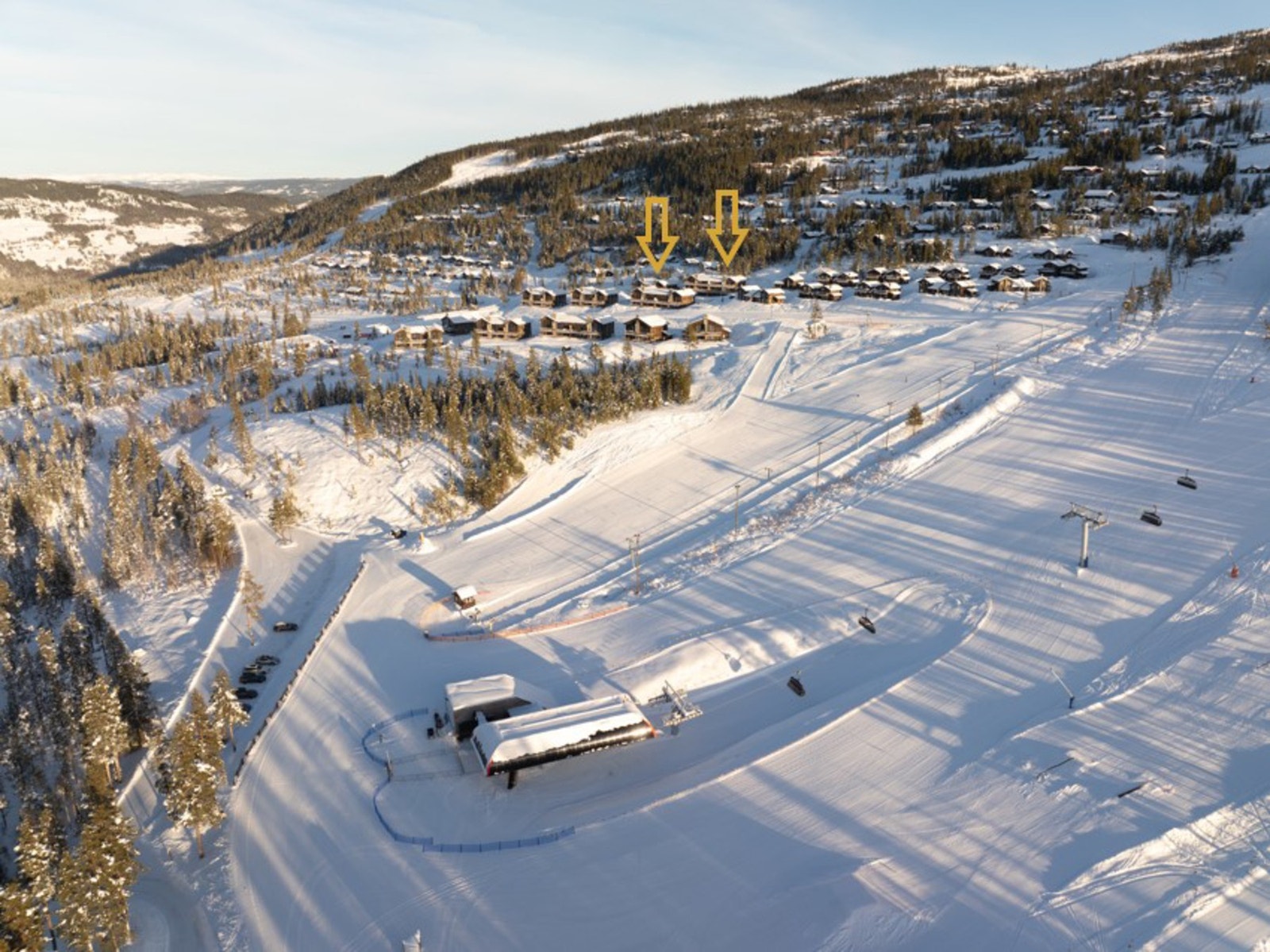 Kvartsvegen har en ideell plassering. Galleribilde
