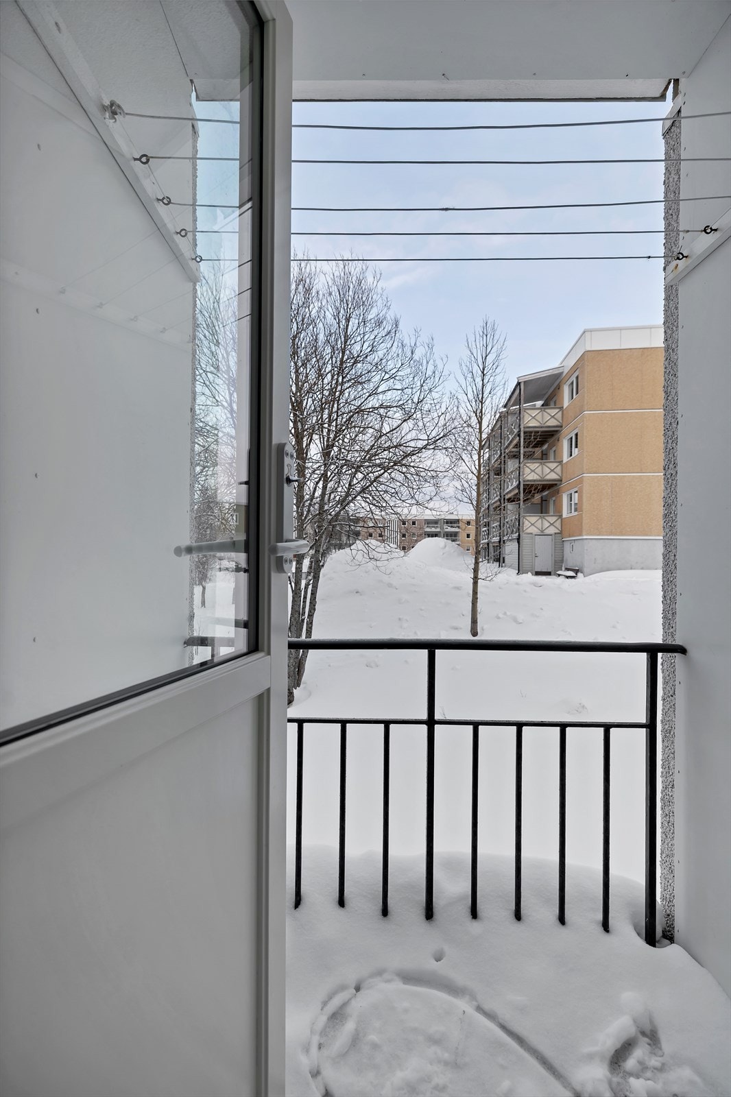 Balkong mot det flotte fellesområdet mot nord Galleribilde