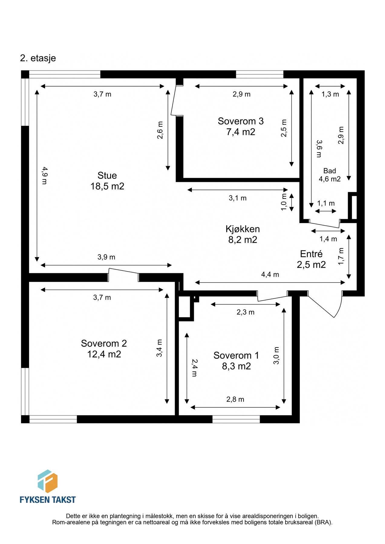 Planskisse. Galleribilde