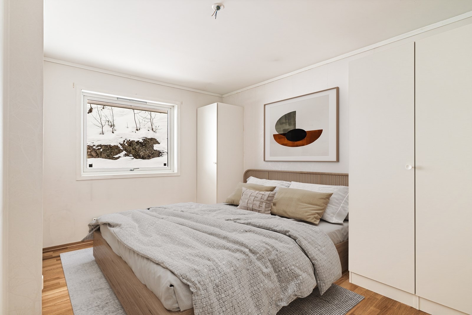 Stort hovedsoverom som vender mot øst Galleribilde