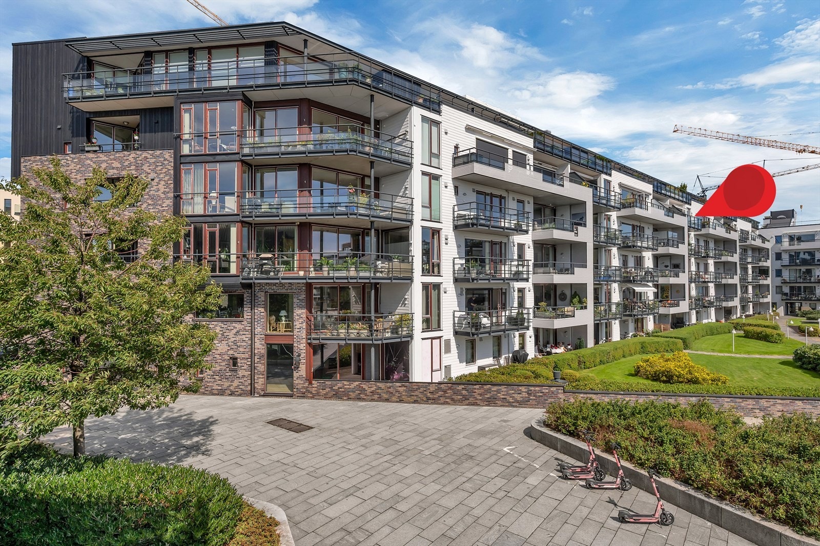 Flott beliggenhet internt i bygget Galleribilde