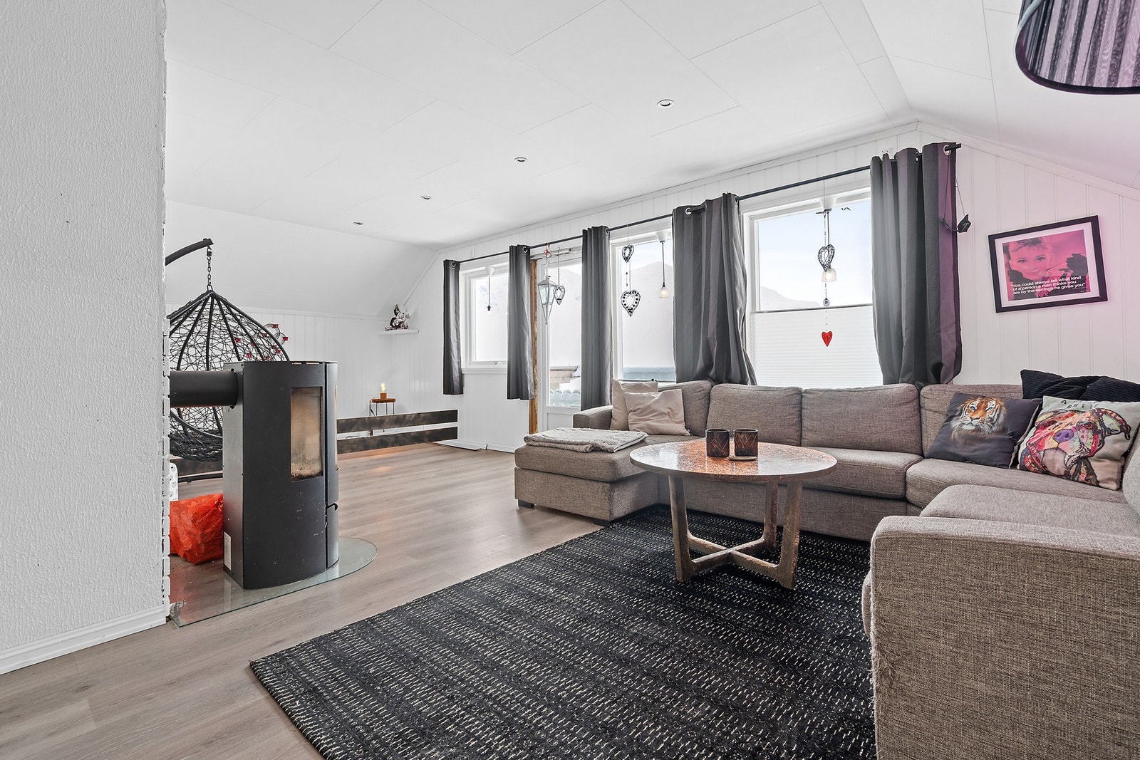 Romslig stue Galleribilde