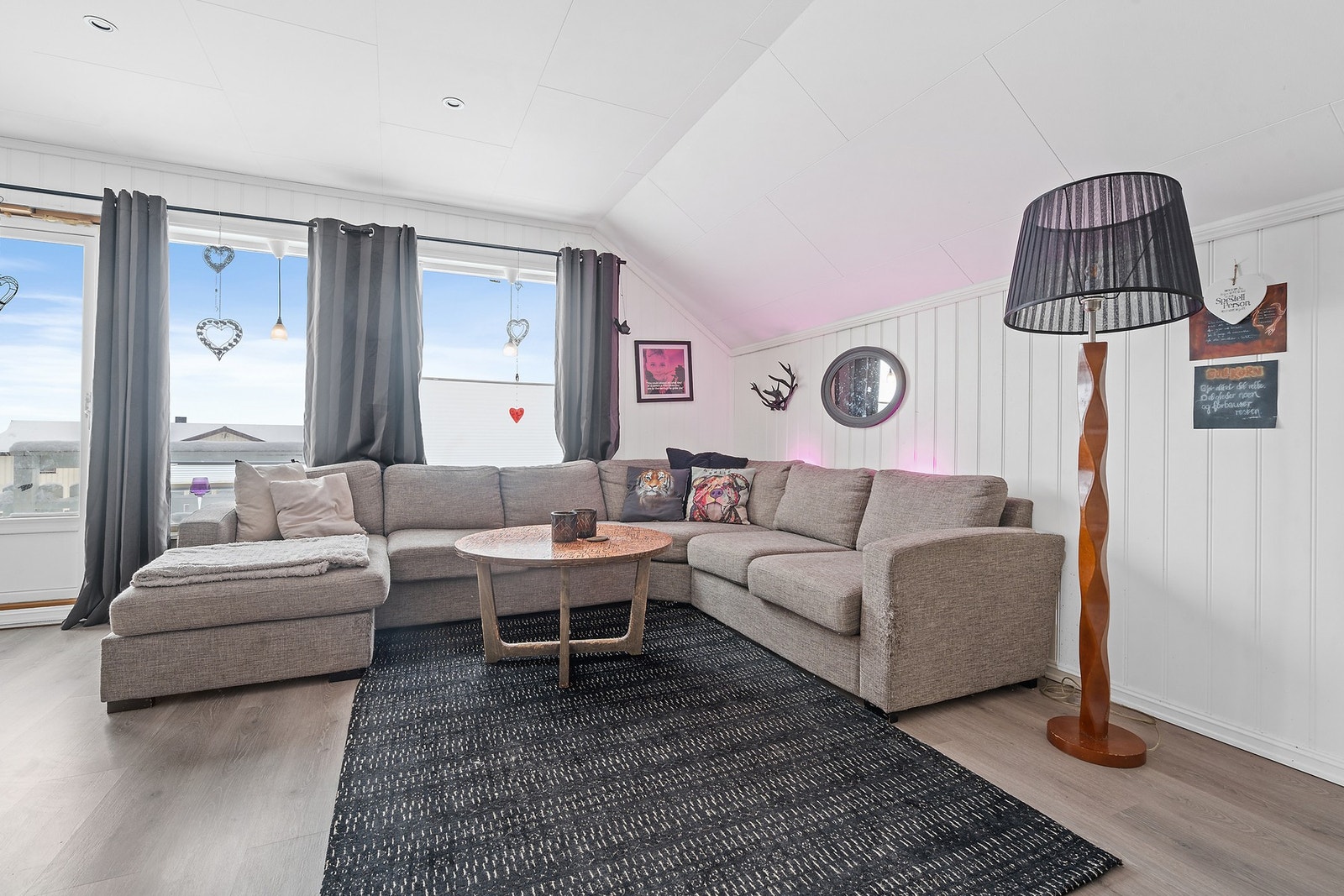 Stuen med utsyn Galleribilde