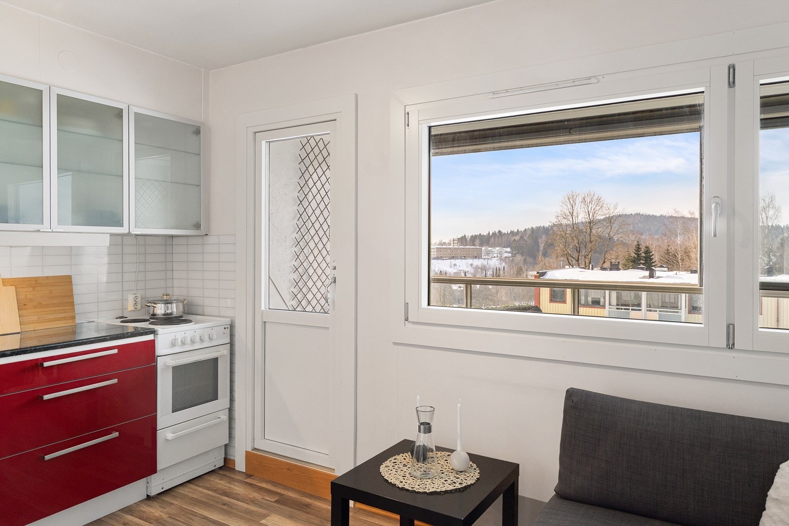 Fra stuen har du utgang til den praktfulle balkongen. Galleribilde