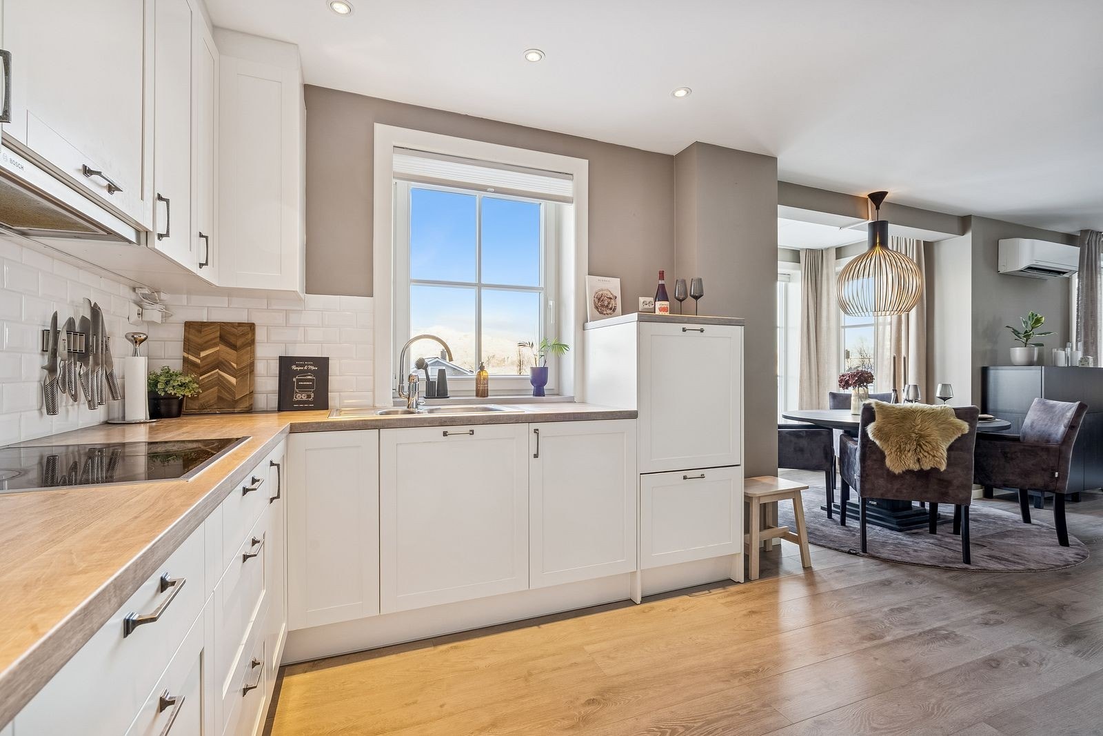 Åpen stue/kjøkkenløsning Galleribilde