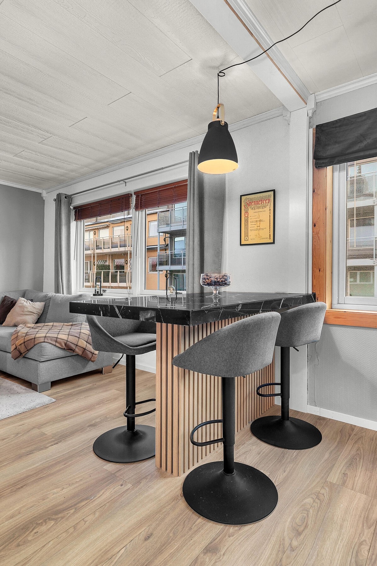 Spiseplass på kjøkken Galleribilde