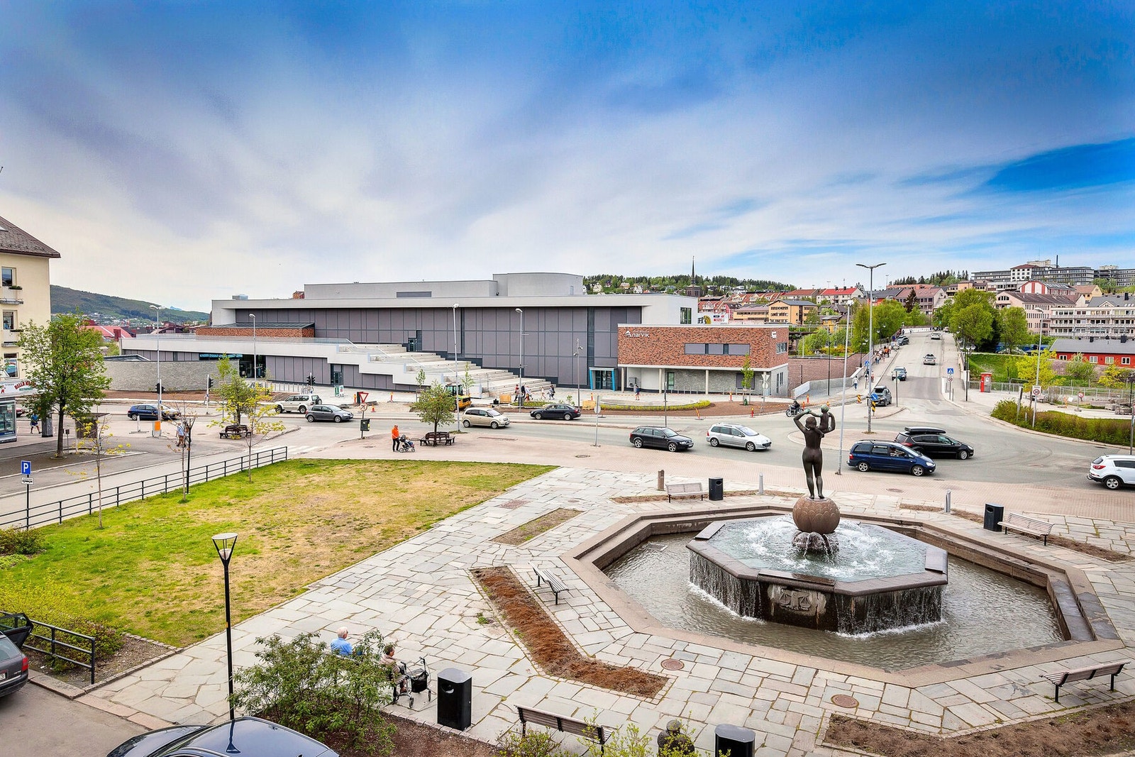 Narvik sentrum Galleribilde