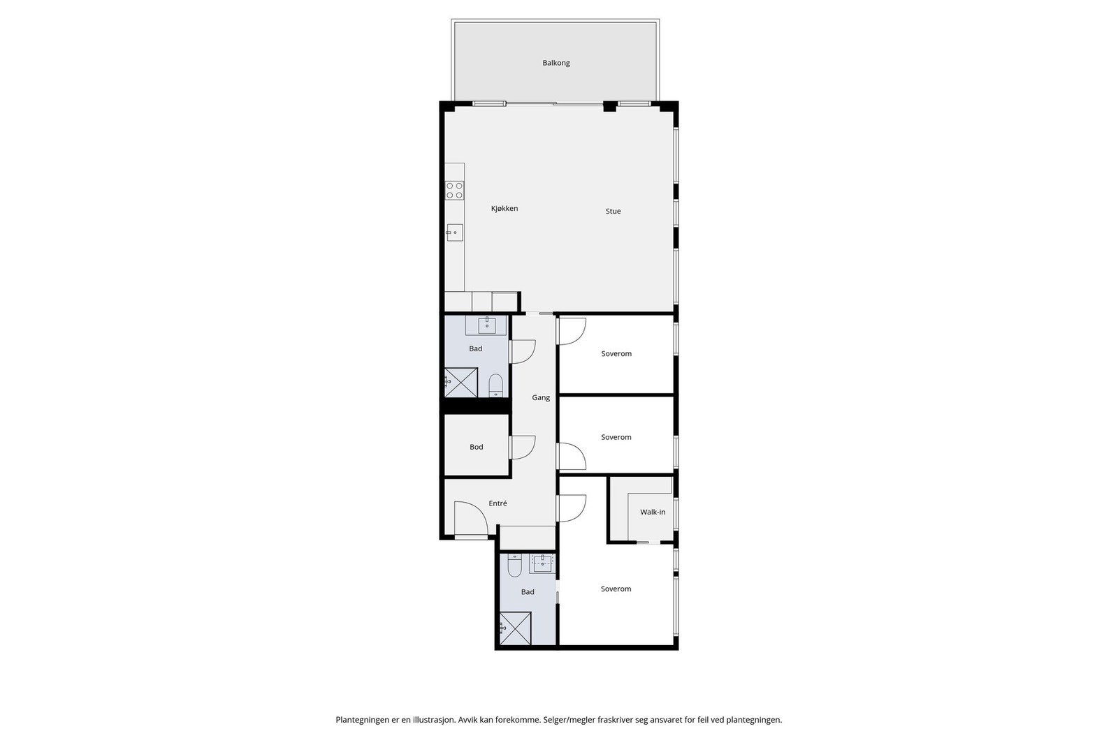 Planløsning. Galleribilde