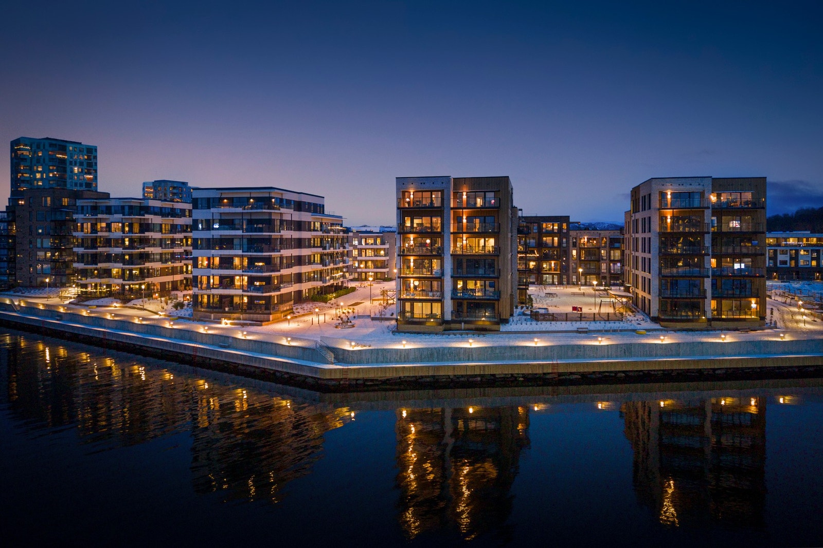 Bydelen er i sterk vekst og har hatt en rivende utvikling de seneste årene. Galleribilde