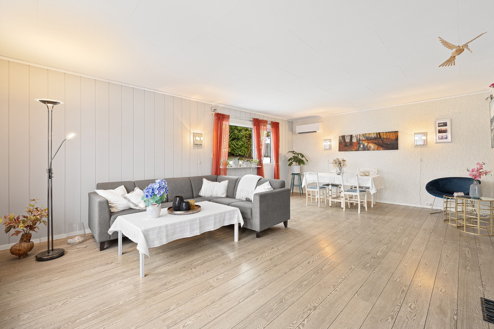 Gode forutsetninger for å innrede i naturlige seksjoner. Galleribilde