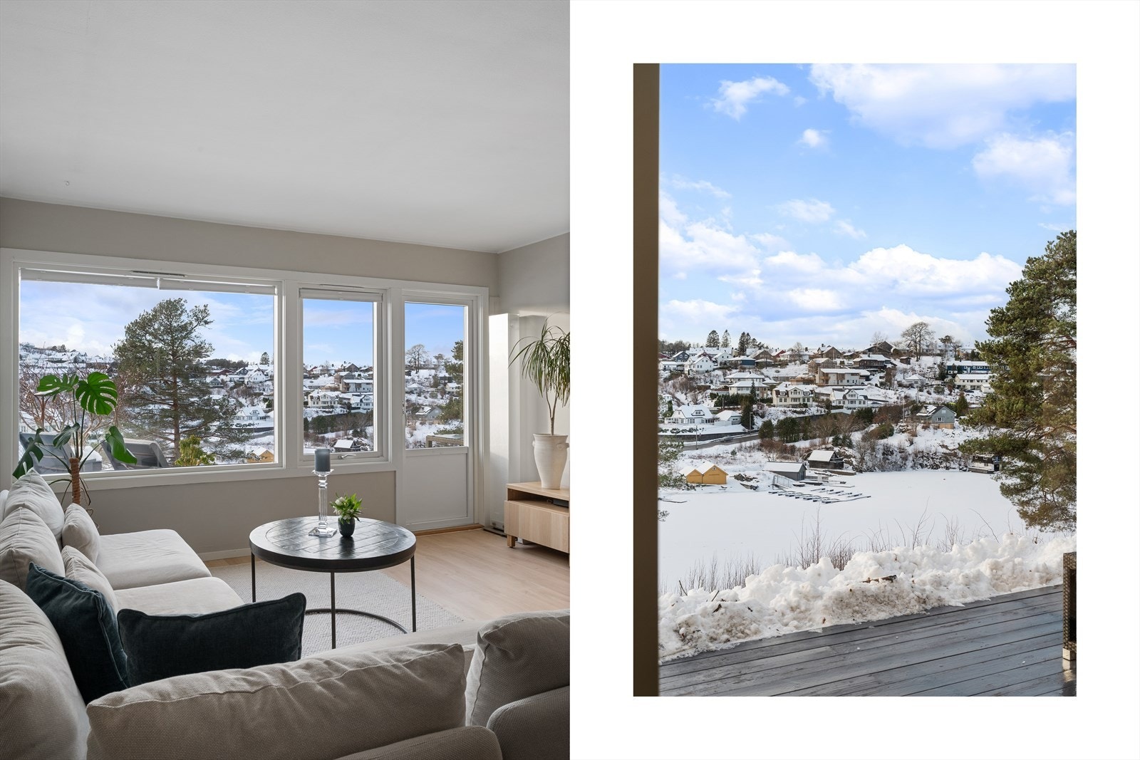 - Leiligheten har et totalt BRA-i på 73m² og inneholder entré, stue/kjøkken, soverom, bad og to boder - Galleribilde