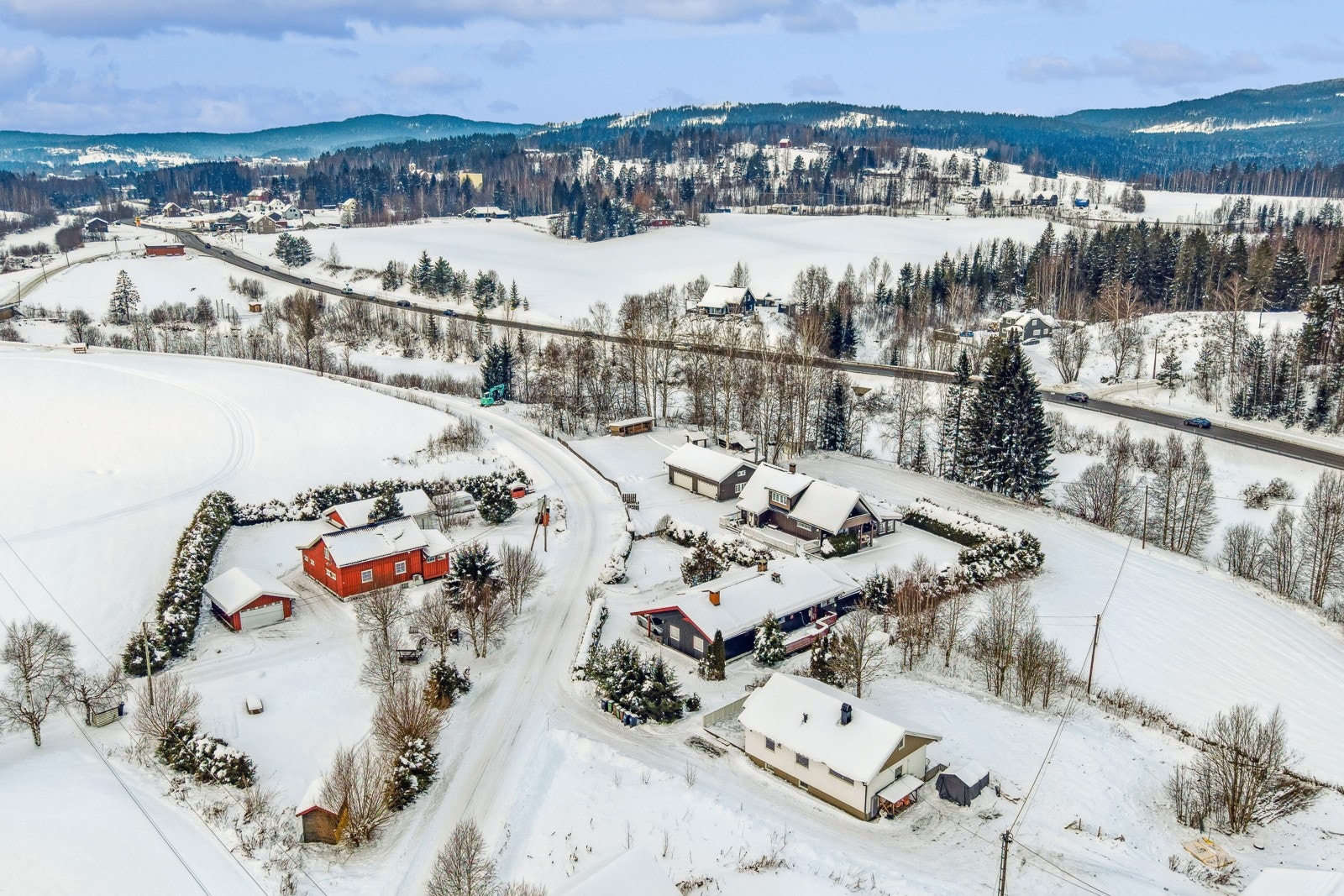 Dronefoto. Galleribilde