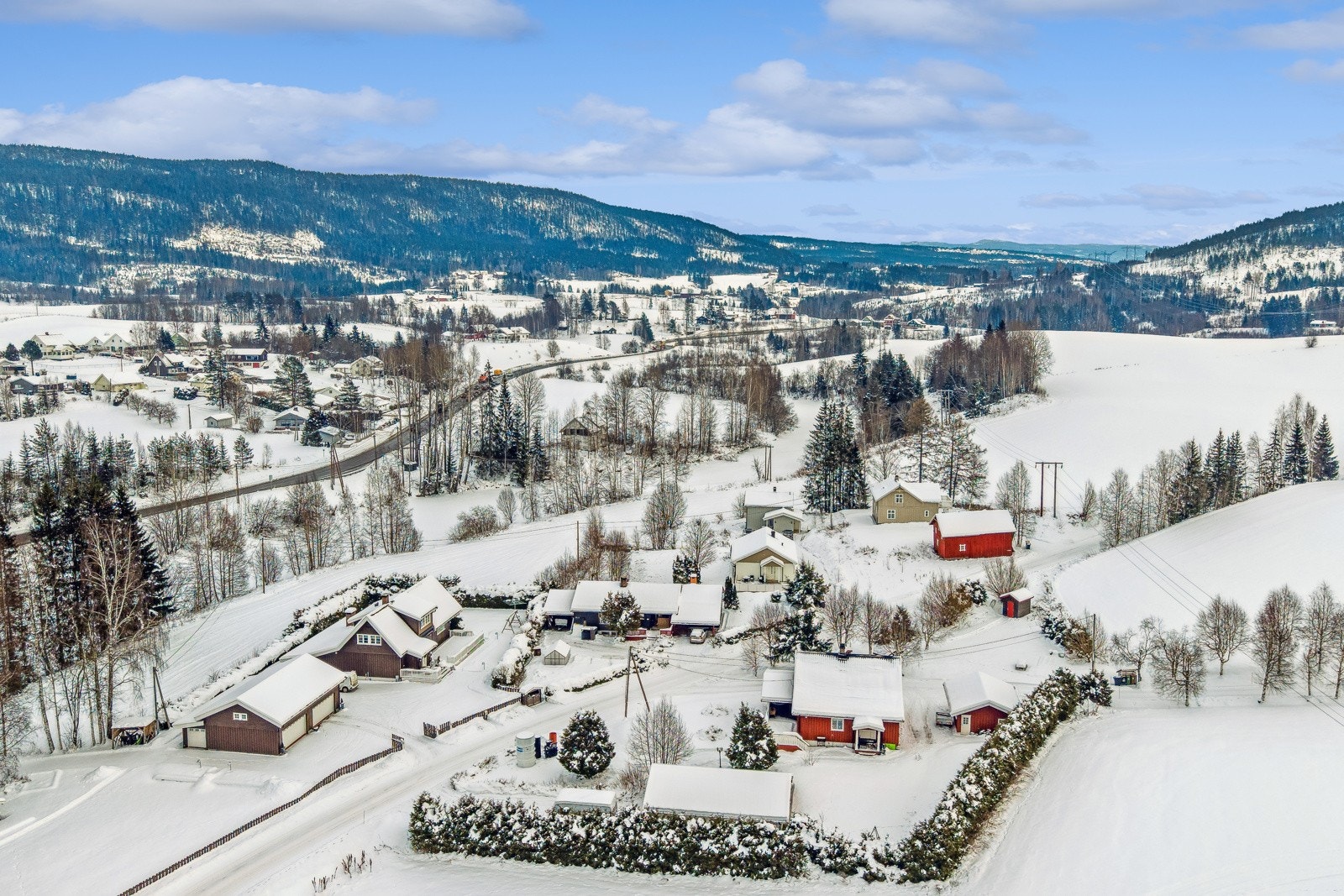 Dronefoto. Galleribilde