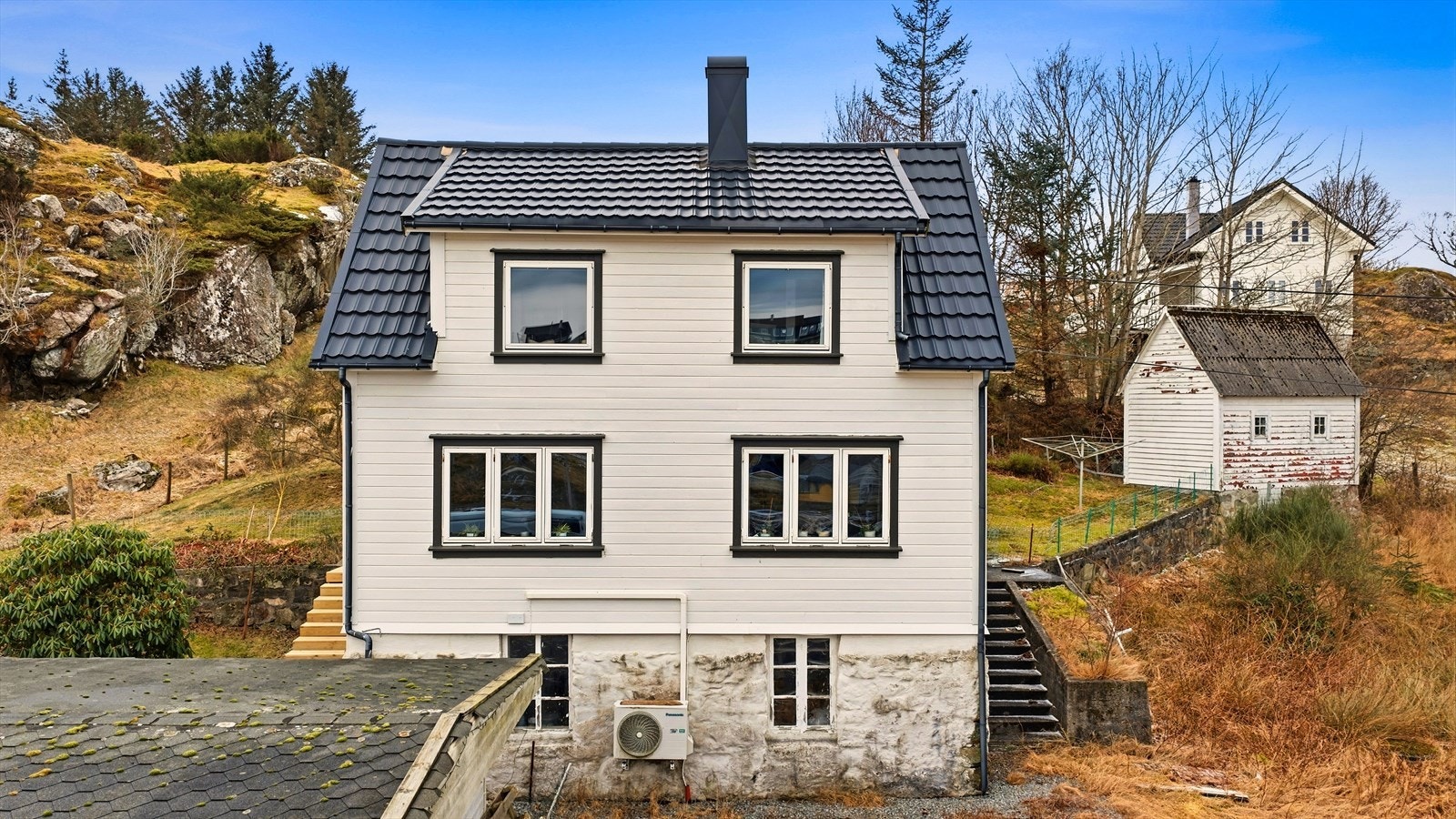 Yttertaket ble skiftet i 2019. Galleribilde