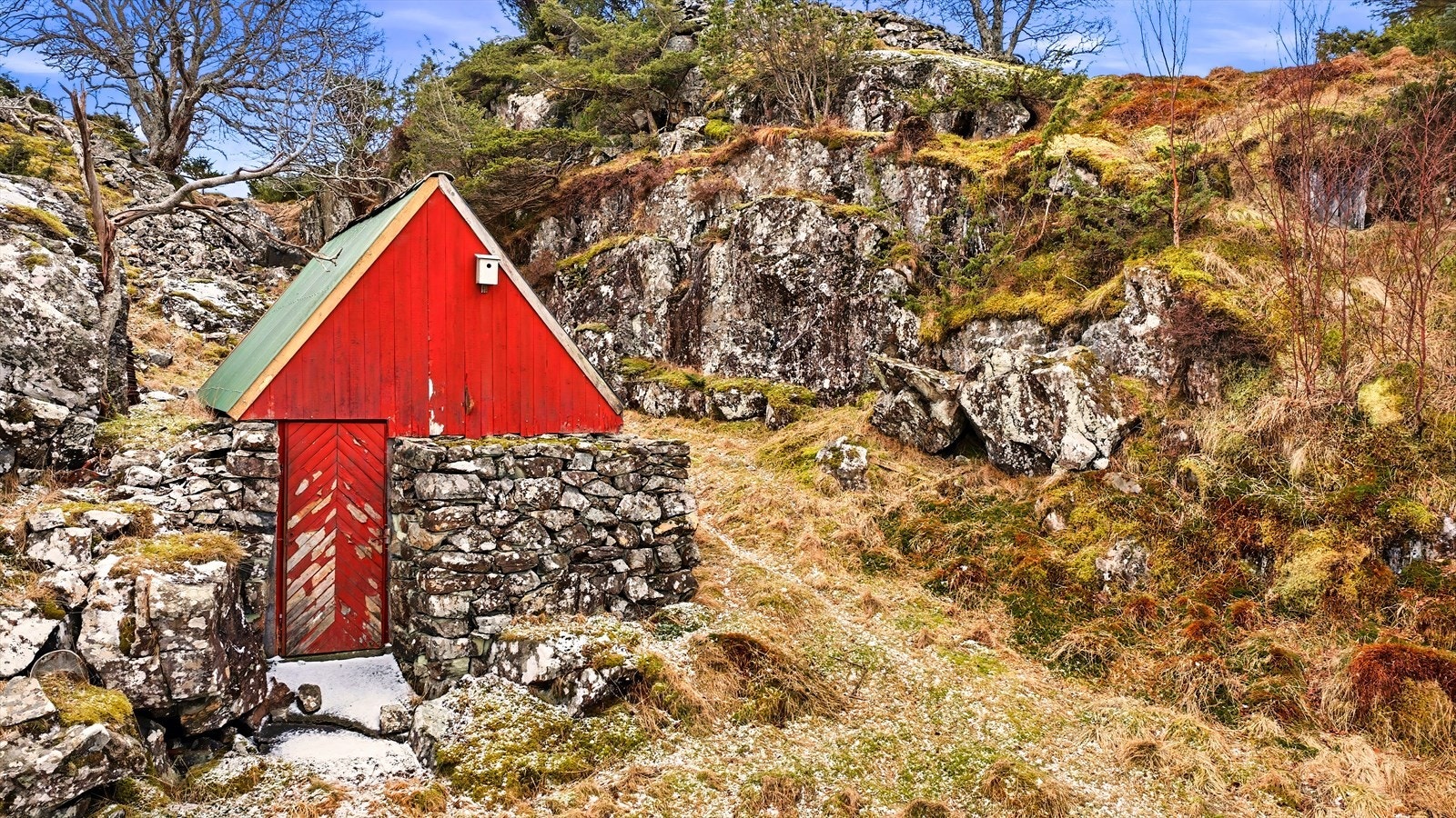 Det medfølger også et eldre røykhus. Galleribilde