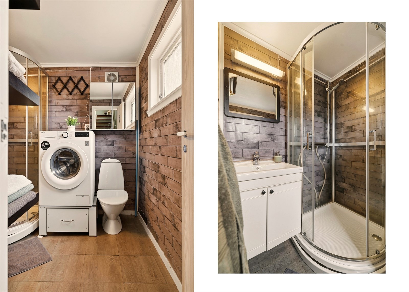 Her er for øvrig strålelampe, støpejernssluk og elektrisk vifte på vegg. Galleribilde