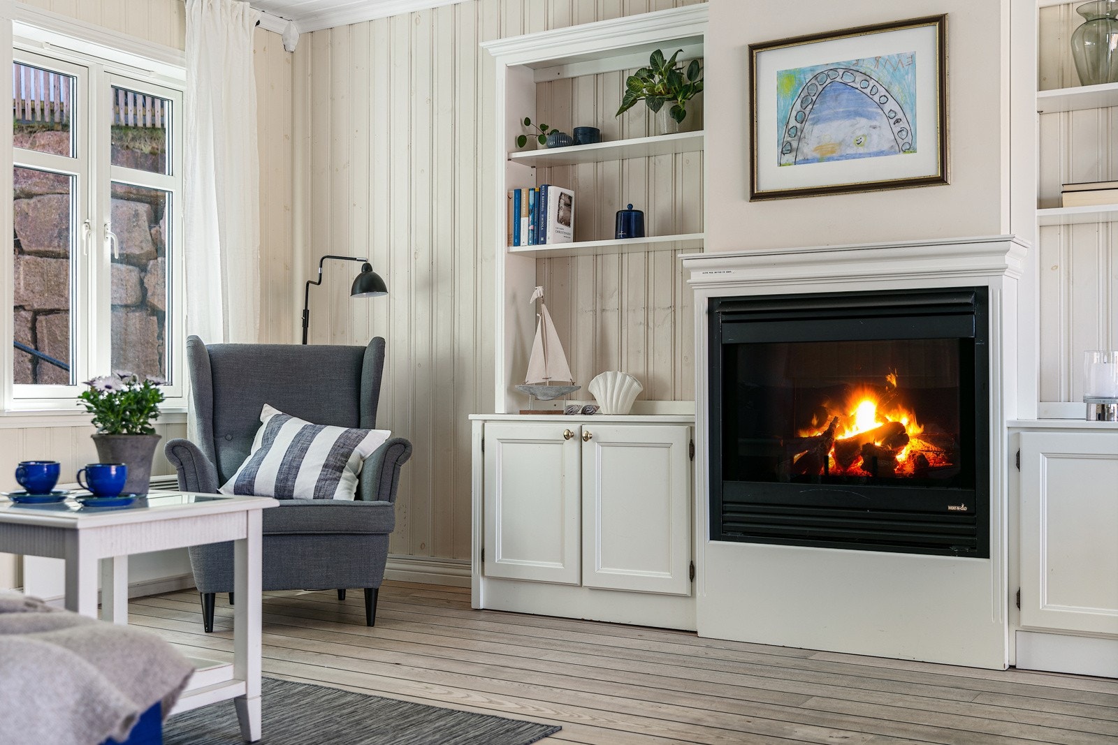 Gasspeis som gir godt med varme. Galleribilde