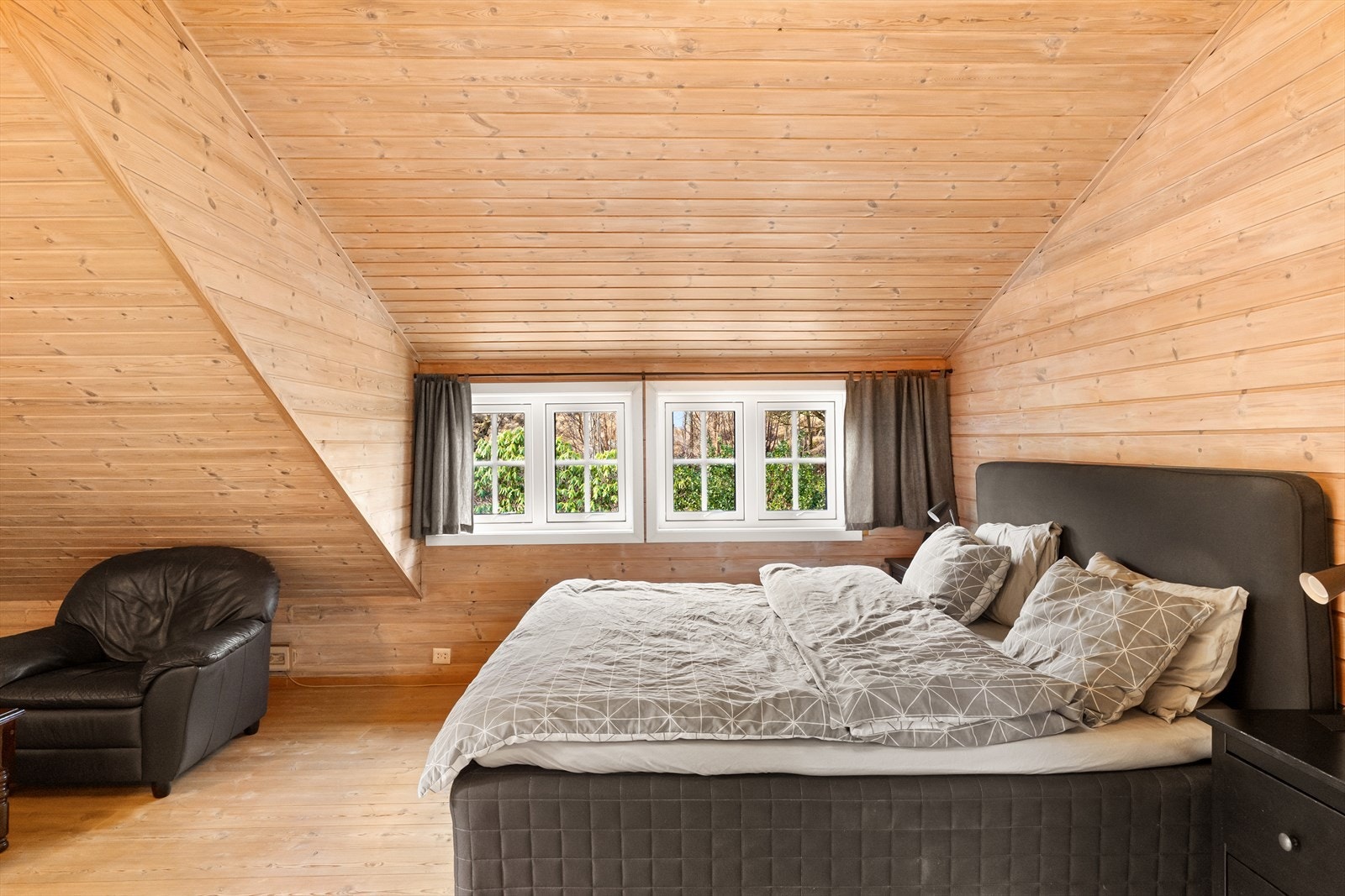 Soverom 1. Et stort og trivelig soverom. Galleribilde