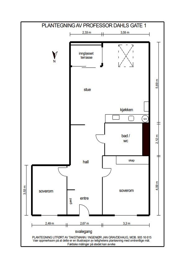 Planløsning. Galleribilde