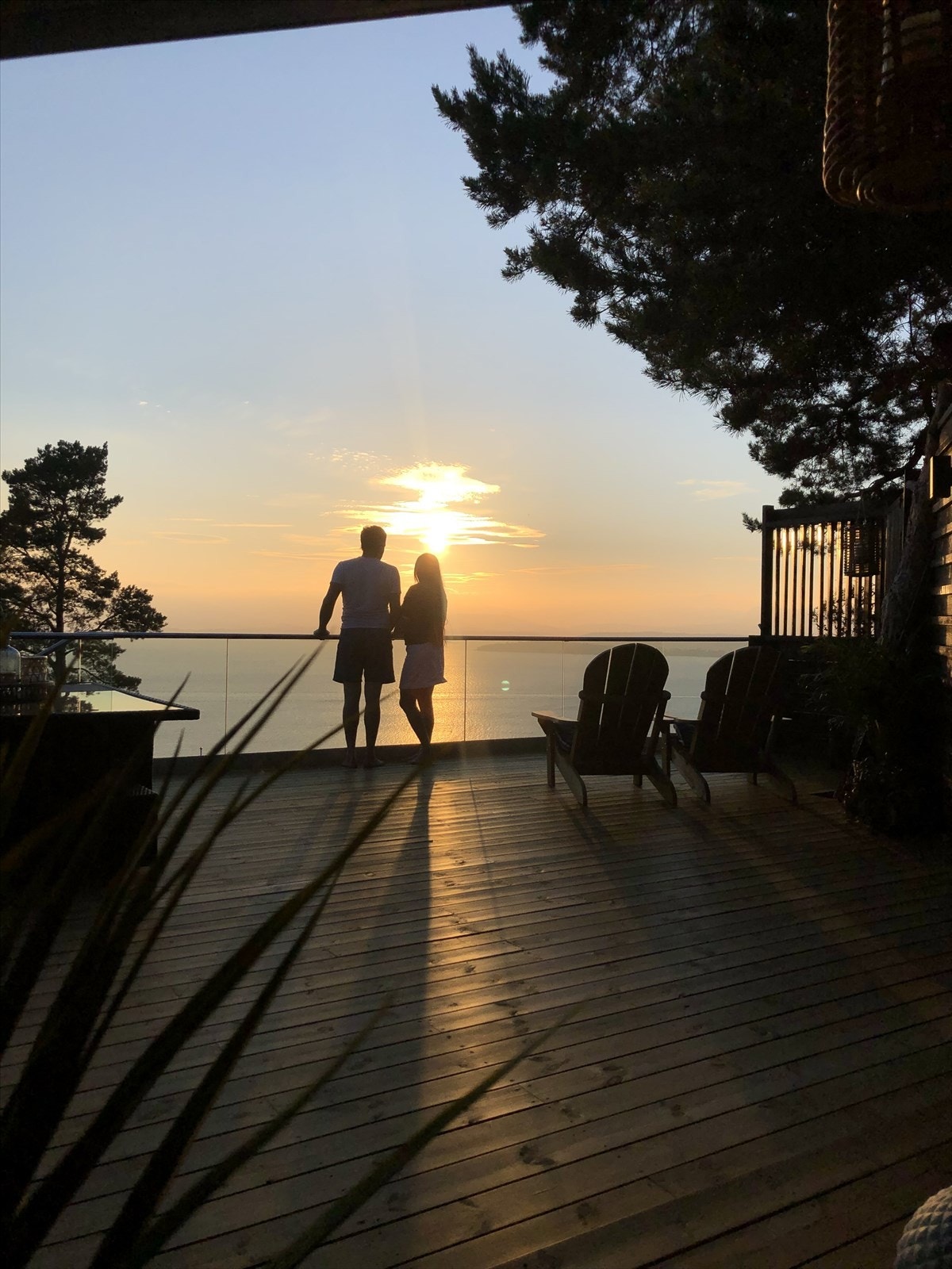 Her vil du nyte mange vakre solnedganger. Galleribilde