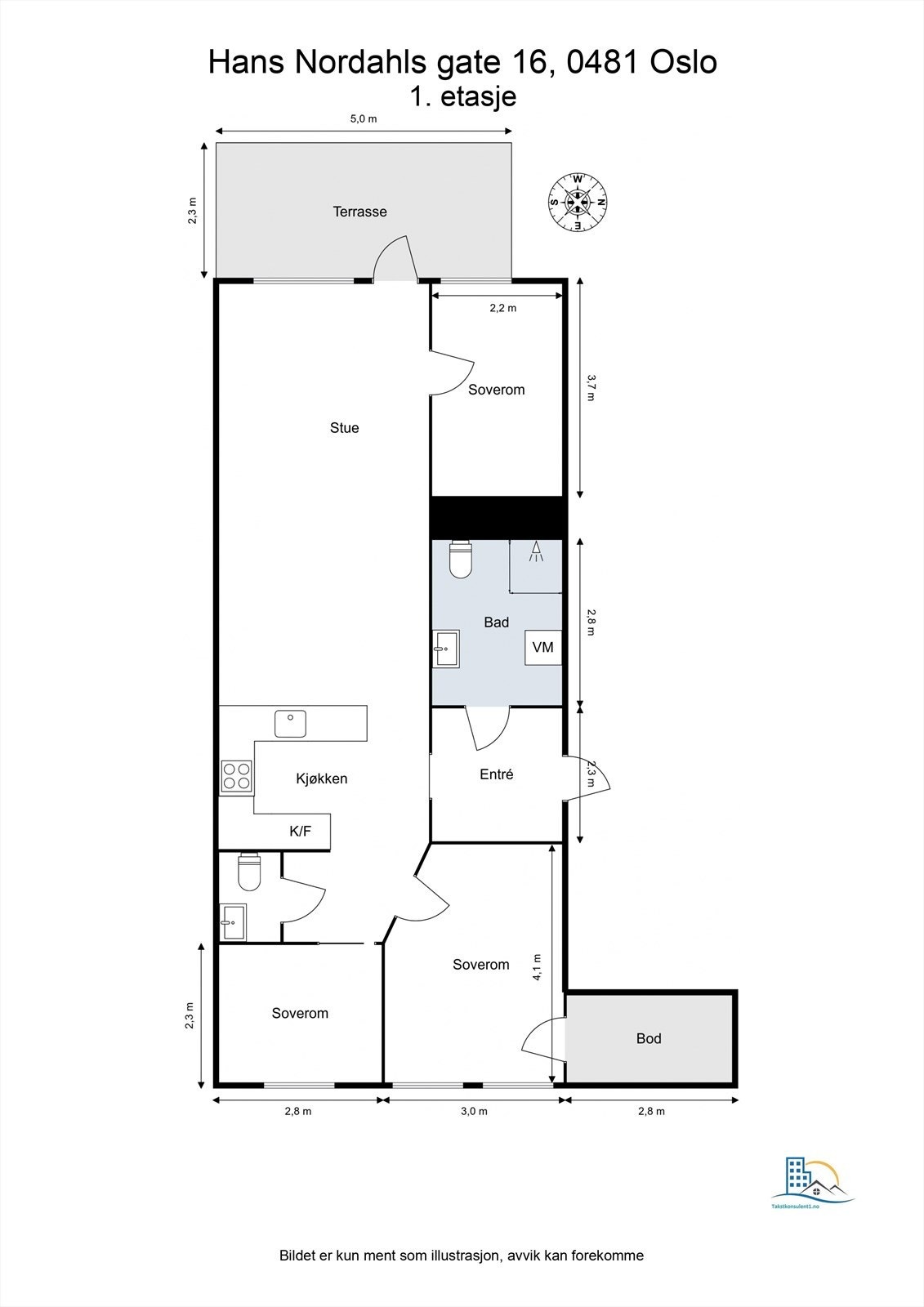 Plantegning. Galleribilde