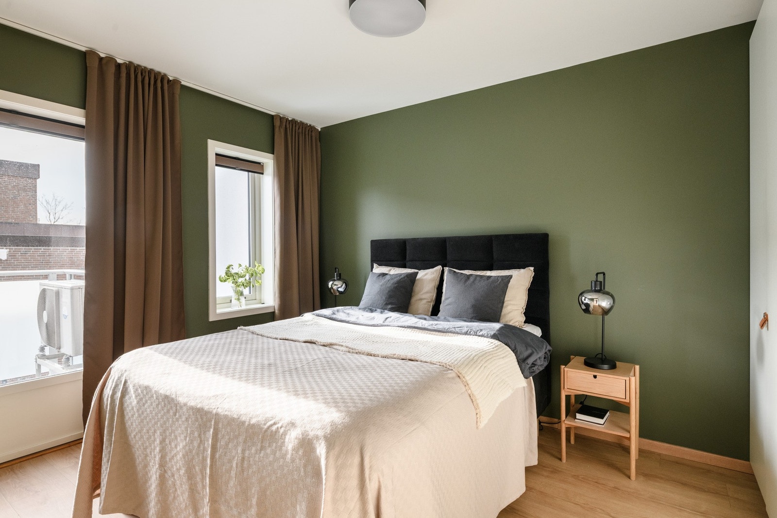 Hovedsoverommet er romslig og delikat. Galleribilde