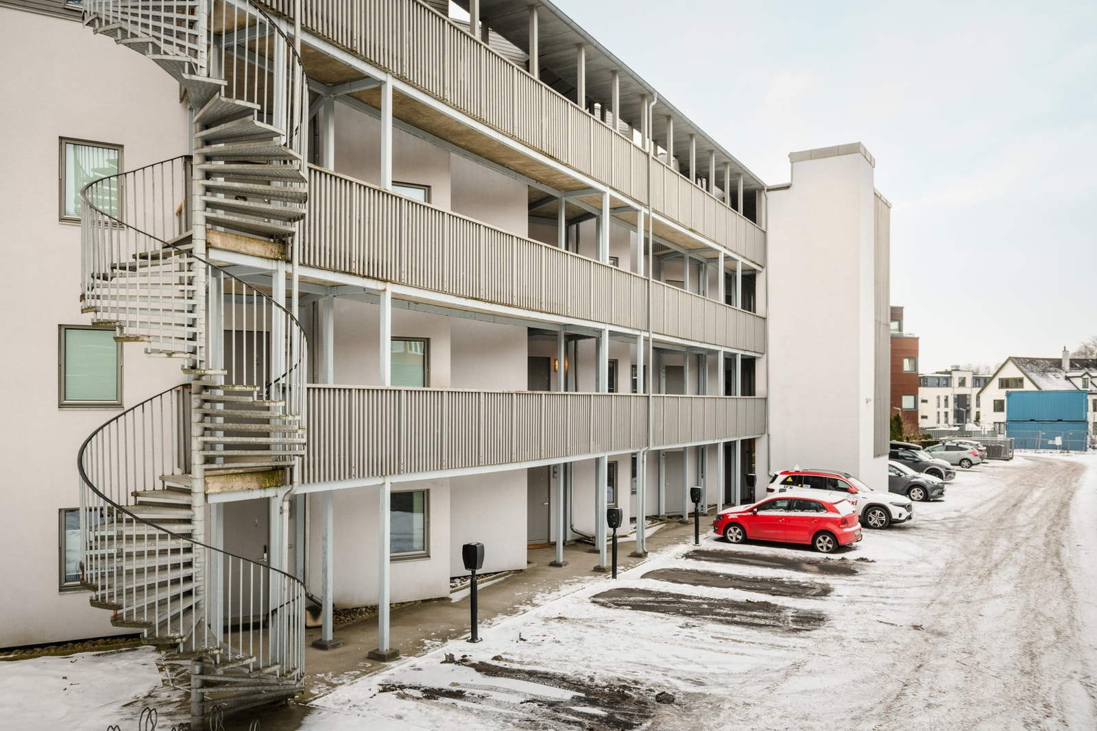 Bo moderne i et bygg fra 2008. Galleribilde