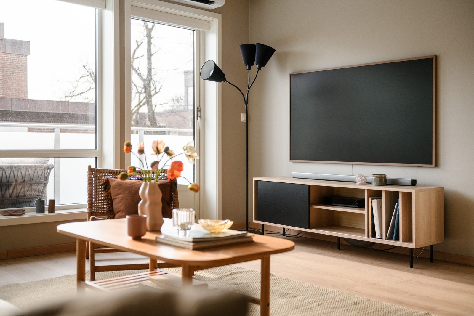 Fra stuen har man adkomst til balkongen. Galleribilde