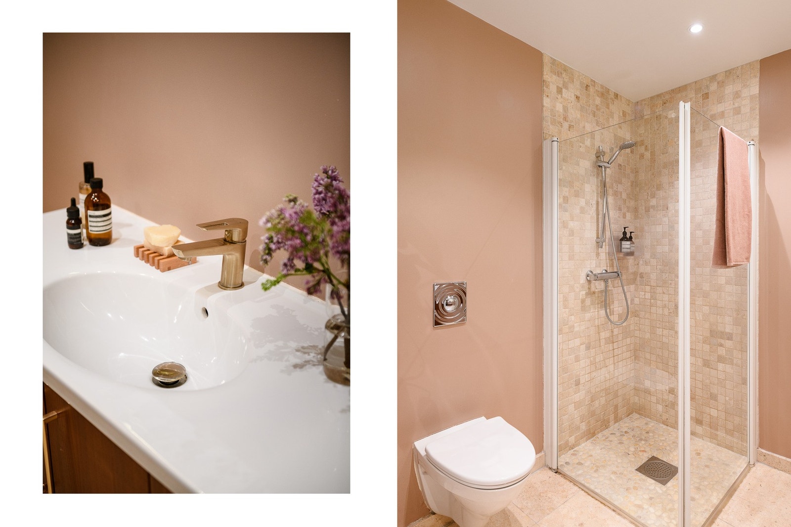 Delikate material- og fargevalg. Galleribilde