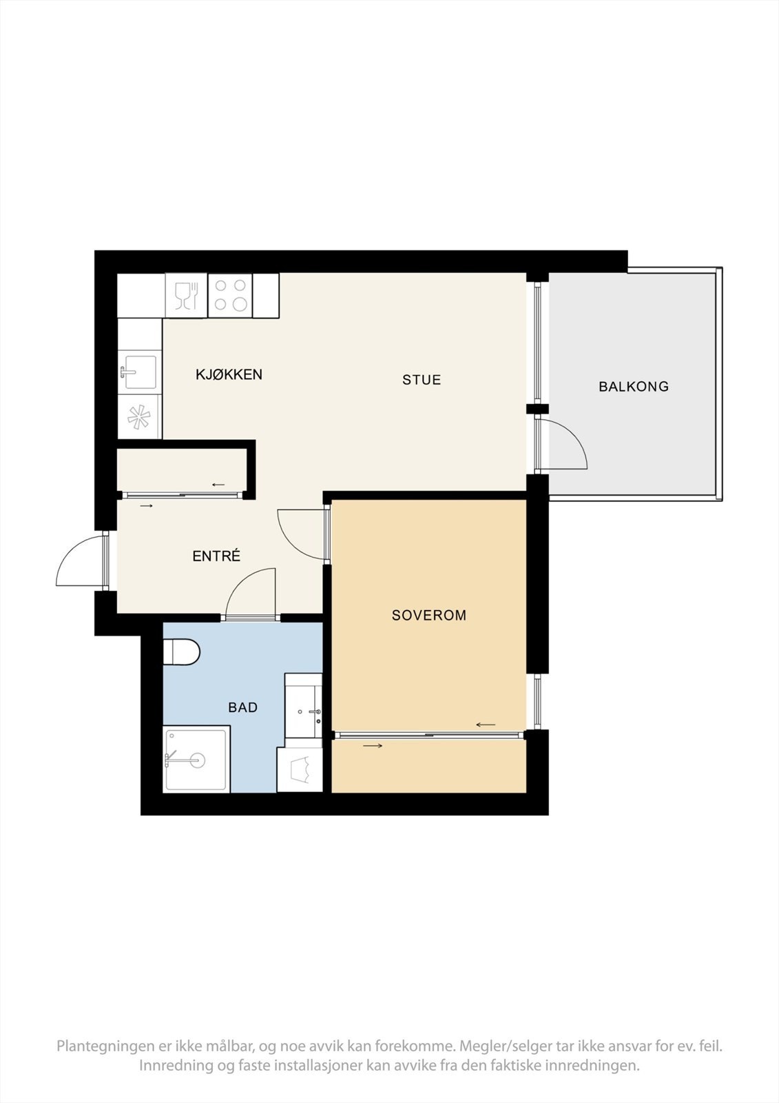 Plantegning Galleribilde