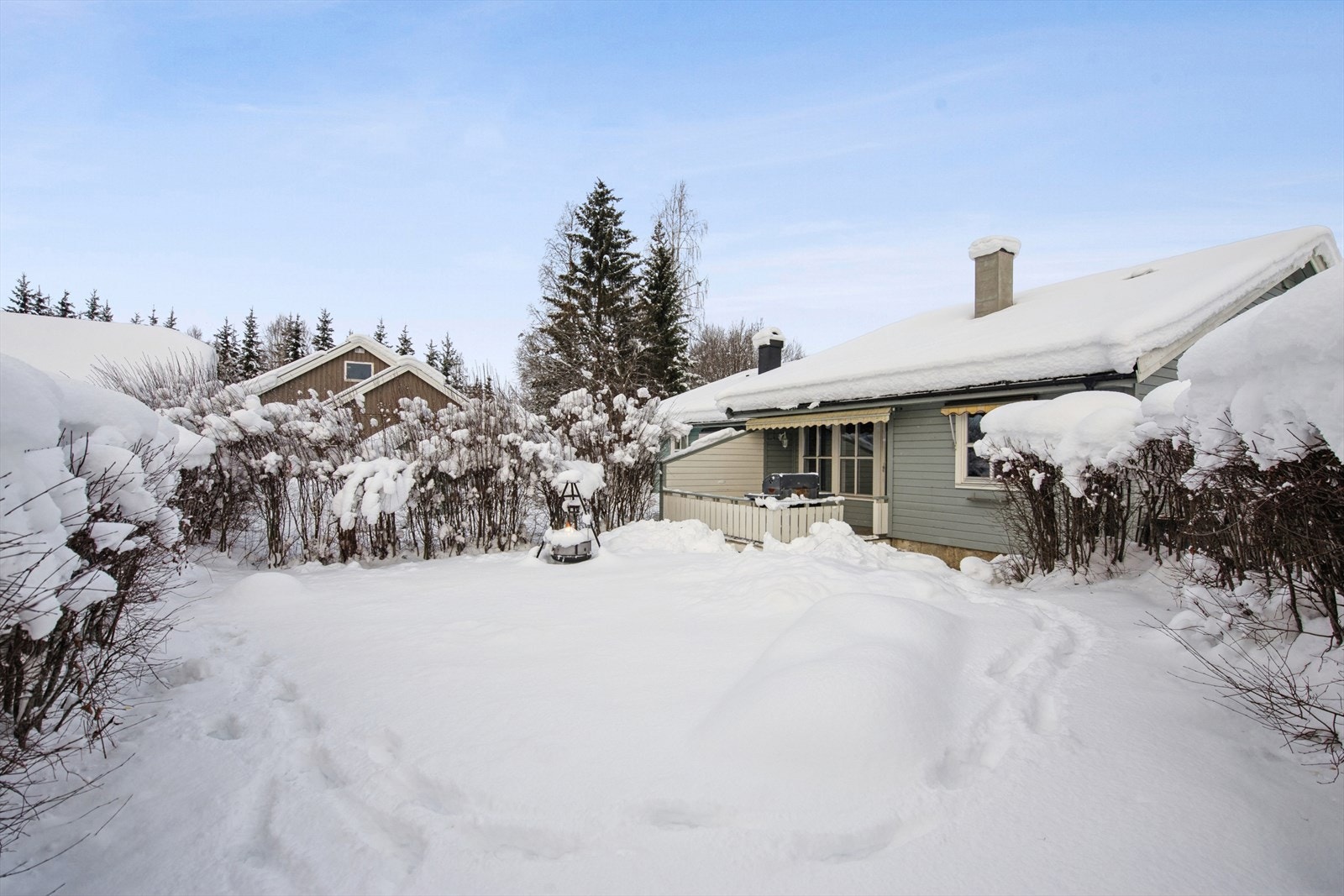 Terrasse og hage Galleribilde