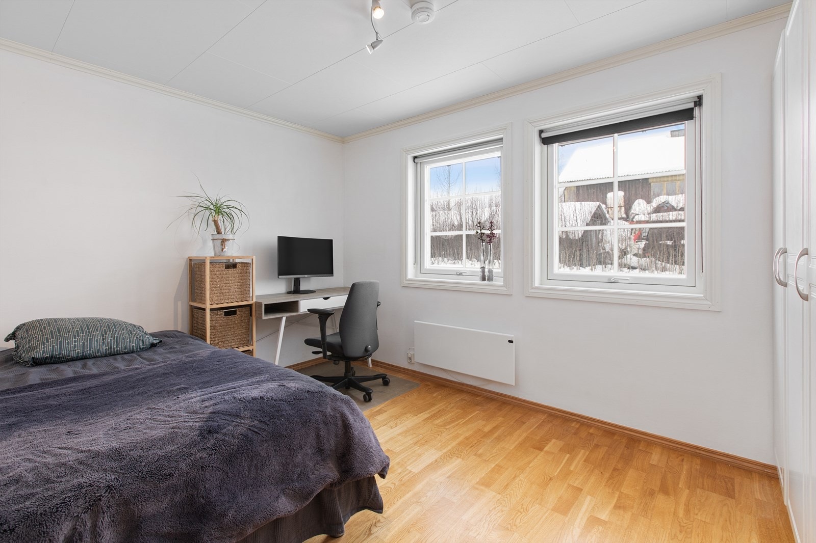 I hovedetasjen er det også to soverom av god størrelse. Galleribilde