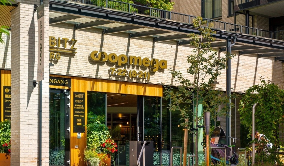 Harbitz torg ligger i kort gangavstand fra leilighet Galleribilde