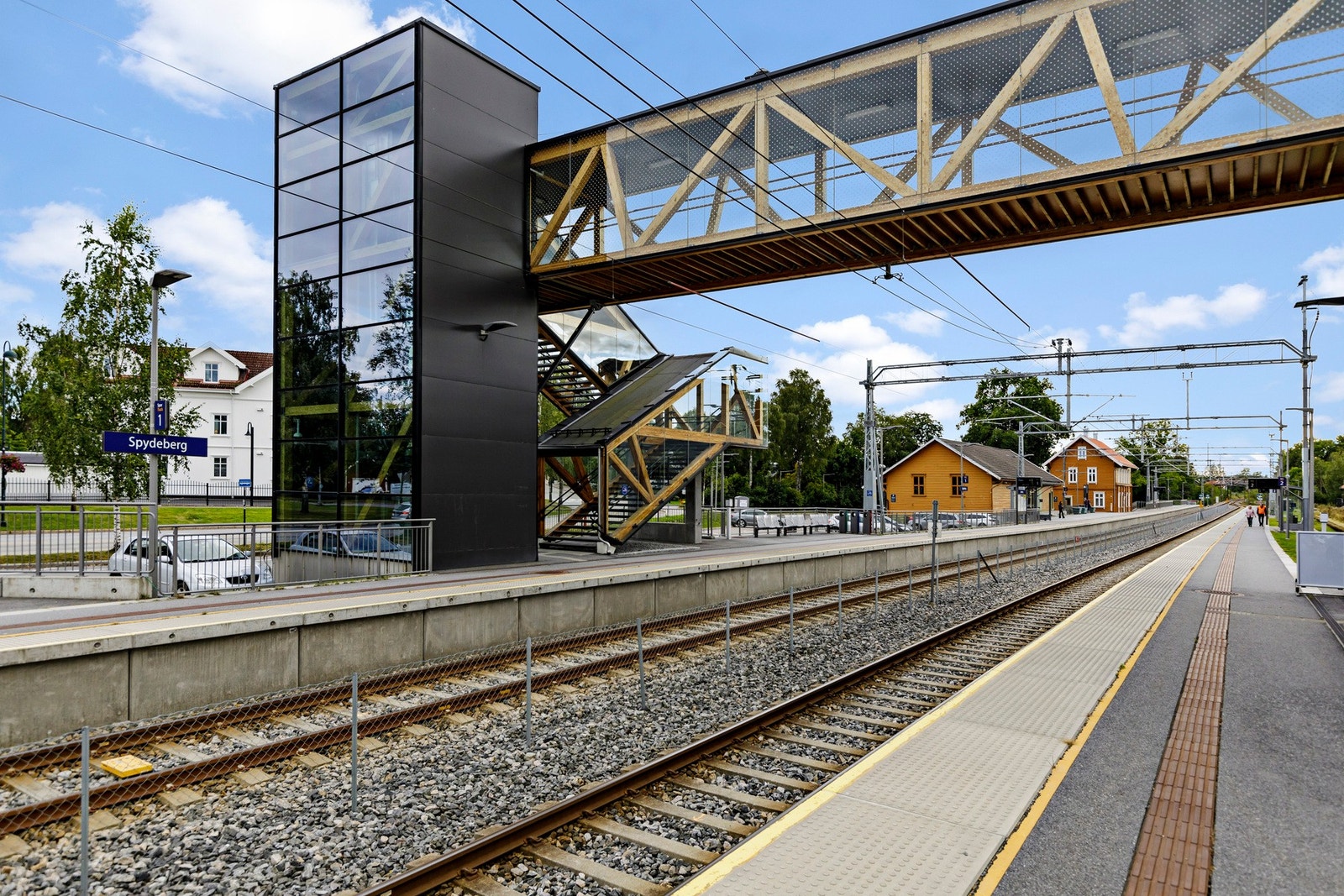 Togstasjonen Spydeberg Galleribilde