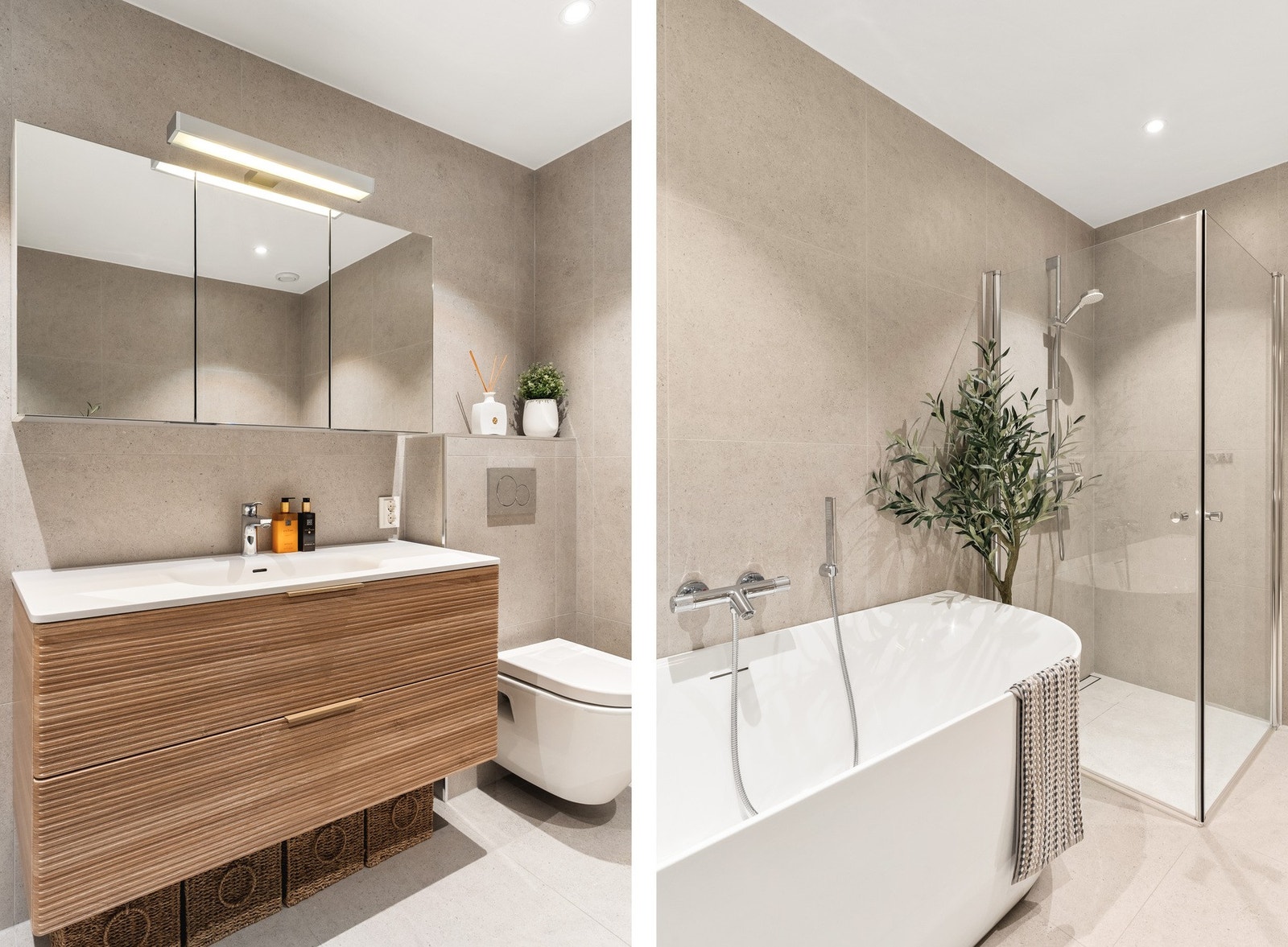 For en ekstra komfort i hverdagen er det varmekabler i gulv. Galleribilde